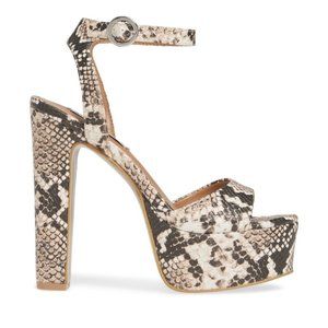 Steve Madden Snake Platform Heel